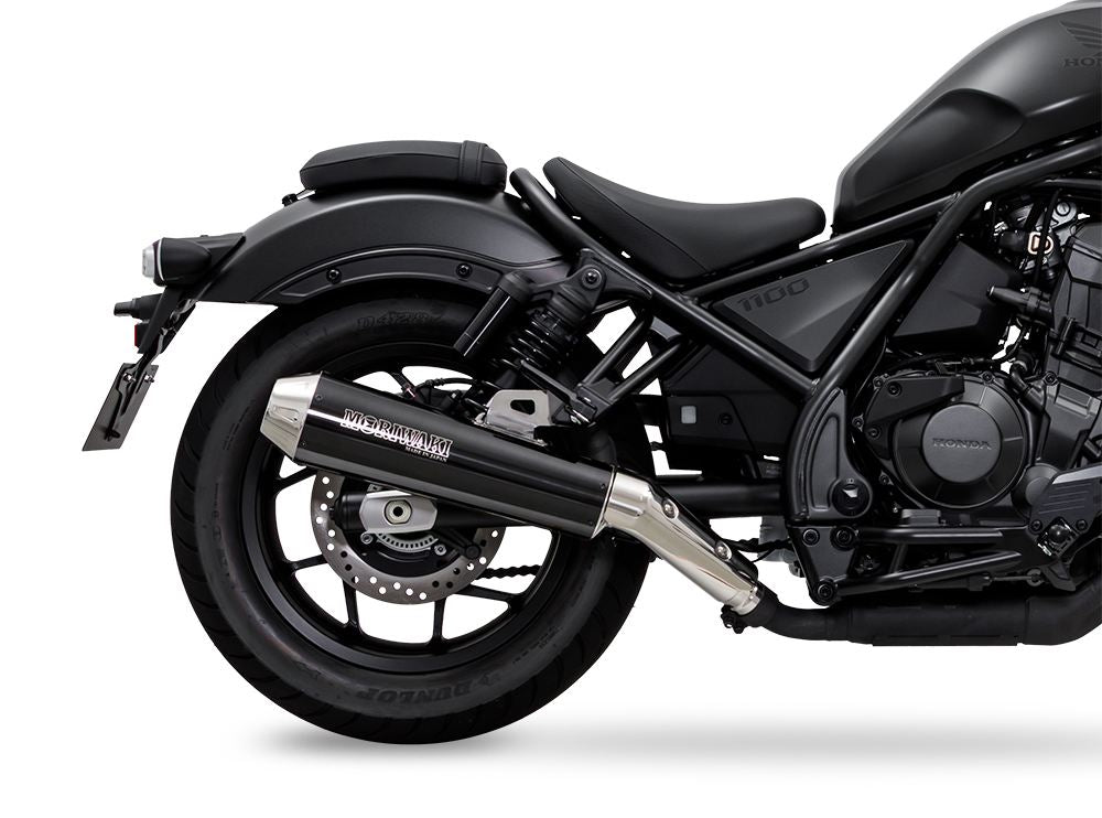 Slip-on Exhaust Neo Classic Rebel1100 2021-2024 / 2025- Black Pearl Kai Rebel