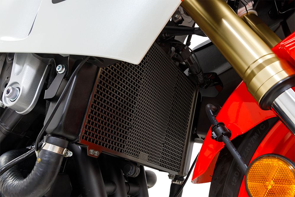 Radiator Core Guard BLACK XSR900GP 2024-/ XSR900 2025- Anodized Black 0.18kg