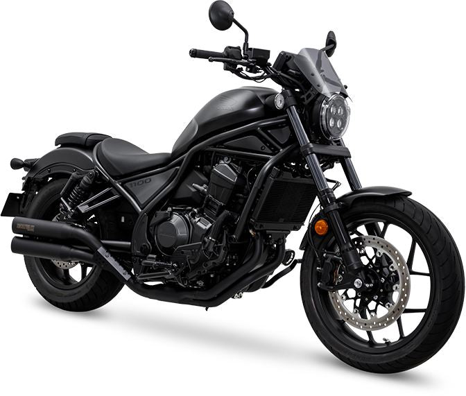 Full Exhaust Cross Twin Rebel 1100 Black Heat-Resistant Black Paint Rebel