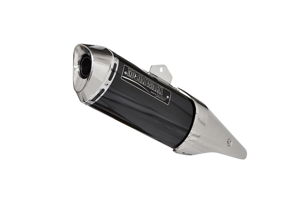 Slip-On Exhaust MX NC750X NC750X DCT 21-24/25- Black Pearl-Kai/Gloss Black