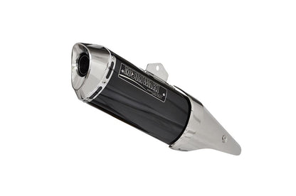 Slip-On Exhaust MX NC750X NC750X DCT 21-24/25- Black Pearl-Kai/Gloss Black