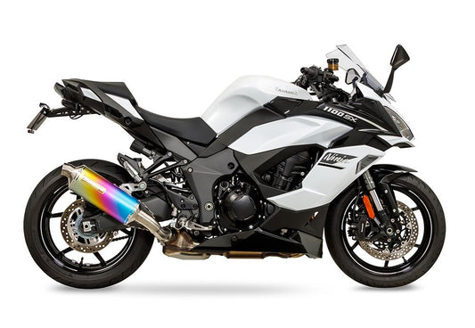 Slip-On Exhaust MXR ANO Ninja1000SX/SE Anodized Titanium Ninja