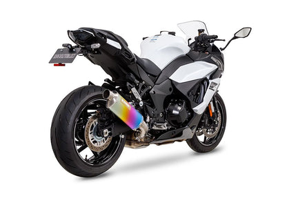 Slip-On Exhaust MXR ANO Ninja1000SX/SE Anodized Titanium Ninja