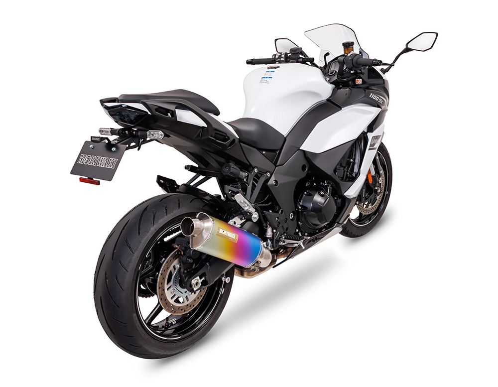 Slip-On Exhaust MXR ANO Ninja1000SX/SE Anodized Titanium Ninja