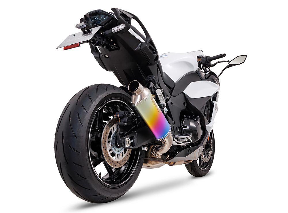 Slip-On Exhaust MXR ANO Ninja1000SX/SE Anodized Titanium Ninja