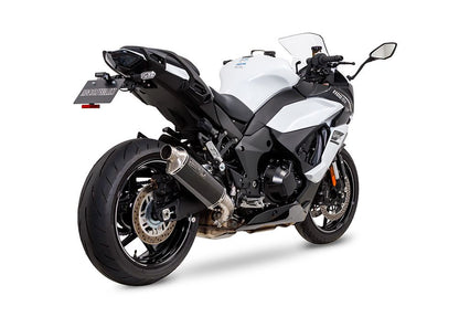 Slip-on Exhaust MXR Ninja1100SX 20-22/23-24 Ninja1100SX/SE 25- Black Pearl-Kai/Gloss Black Ninja