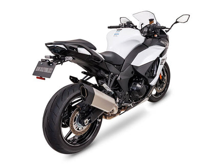 Slip-on Exhaust Blade Ninja1000SX '20-22/23-24 Ninja1100SX/SE '25- White Titanium Ninja