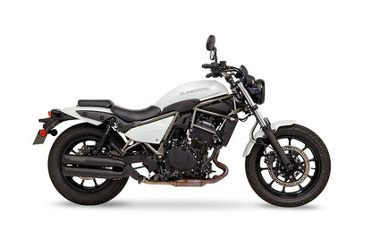 Slip-On Exhaust Cross Twin Eliminator 2023 - Black Heat-Resistant Black Paint