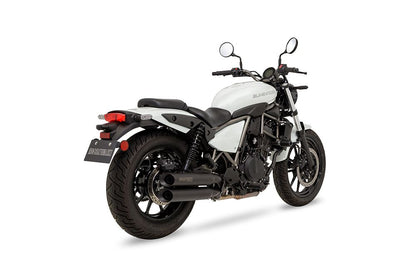 Slip-On Exhaust Cross Twin Eliminator 2023 - Black Heat-Resistant Black Paint