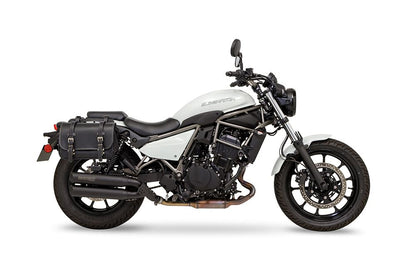 Slip-On Exhaust Cross Twin Eliminator 2023 - Black Heat-Resistant Black Paint