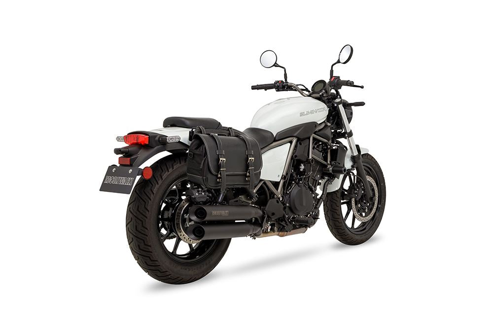 Slip-On Exhaust Cross Twin Eliminator 2023 - Black Heat-Resistant Black Paint
