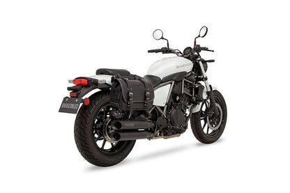 Slip-On Exhaust Cross Twin Eliminator 2023 - Black Heat-Resistant Black Paint