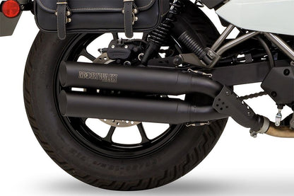 Slip-On Exhaust Cross Twin Eliminator 2023 - Black Heat-Resistant Black Paint