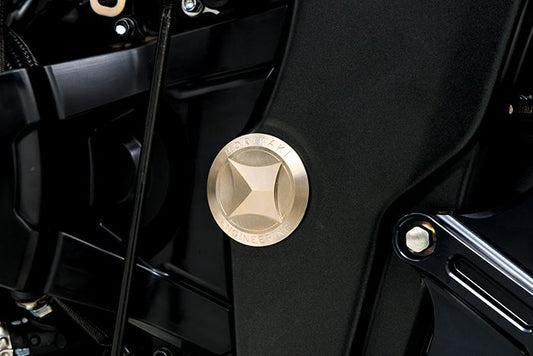 Frame Hole Plugs for CB1000 Hornet 2025- and CB1000F/SE 2026- (Nickel Plated, Set of 2) - Hornet