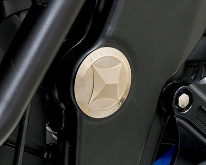 Frame Hole Plugs for CB1000 Hornet 2025- and CB1000F/SE 2026- (Nickel Plated, Set of 2) - Hornet
