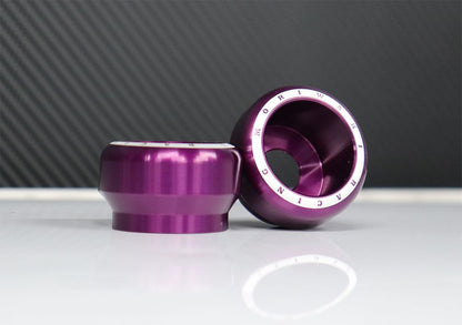 Axle Guard Set HRC GROM Purple M12 2pcs Grom