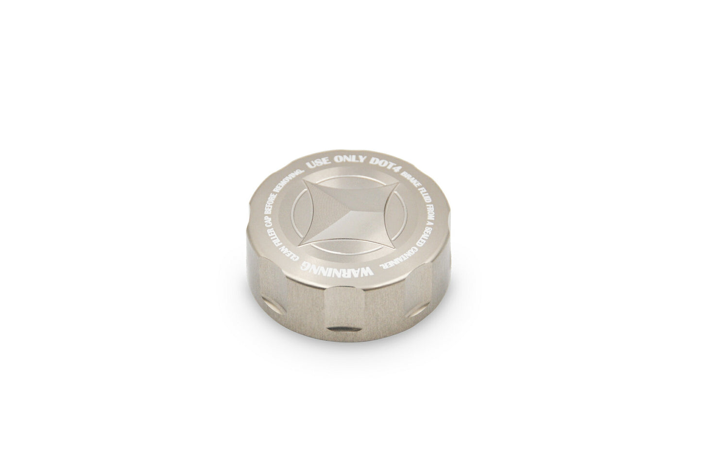 Master Cylinder Cap M38XP4 Titanium Gold Honda Kawasaki