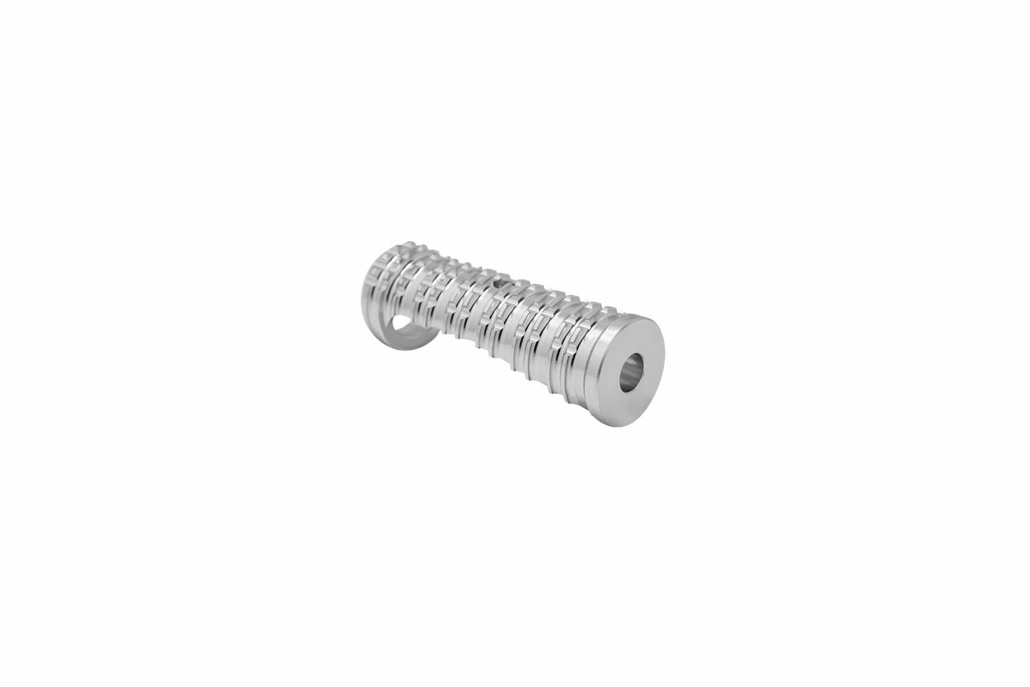 Step Bar Racing Mill Silver 70mm 1pc