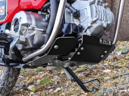 Skid Plate, Black, CT125 Hunter Cub