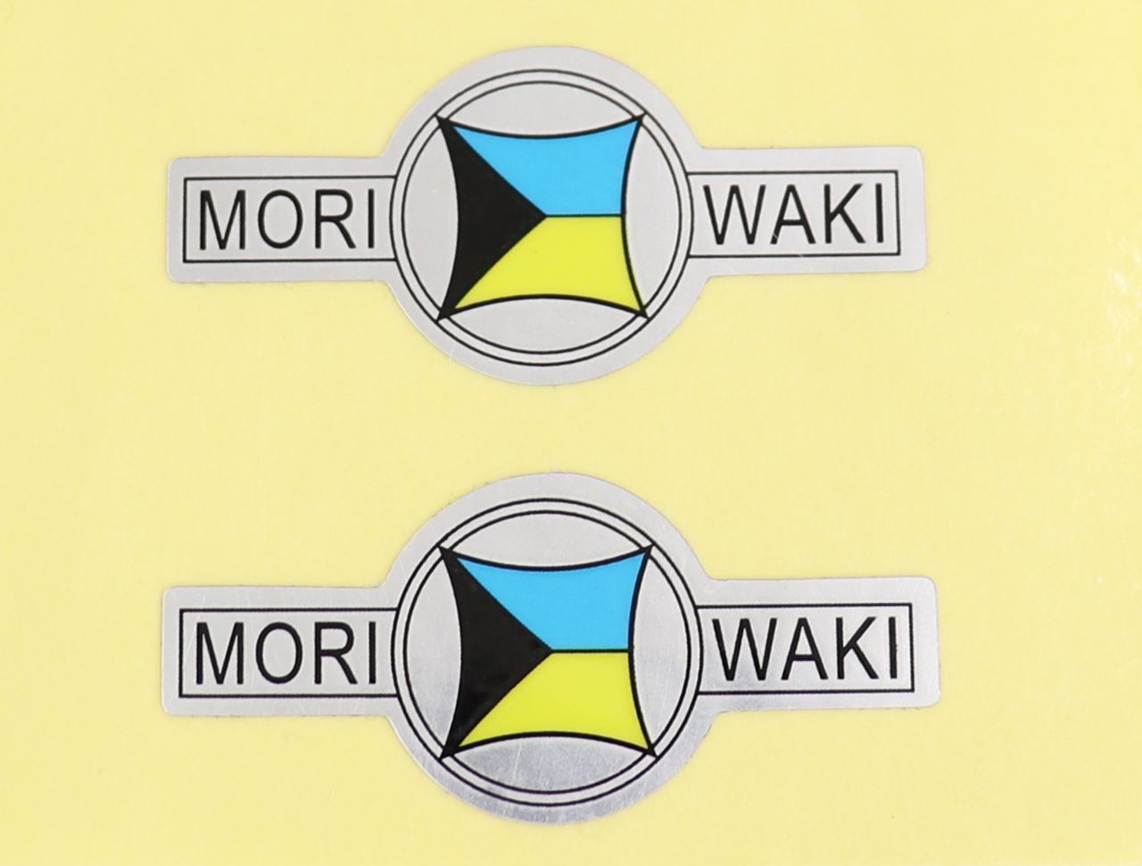 Heat-resistant Retro Trademark Sticker, 35mm (W) x 16mm (H), 2 sheets