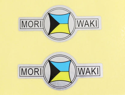 Heat-resistant Retro Trademark Sticker, 35mm (W) x 16mm (H), 2 sheets