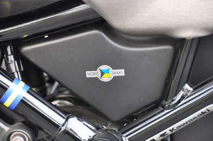 Heat-resistant Retro Trademark Sticker, 35mm (W) x 16mm (H), 2 sheets