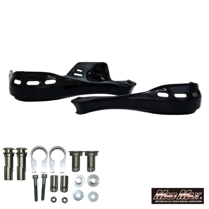 ハンドルガード(ブッシュガード) ブラック 汎用