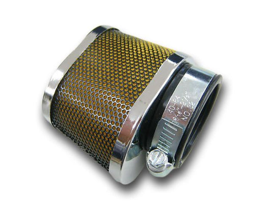 Power Filter Oval Type Chrome φ48mm 1 pc Universal
