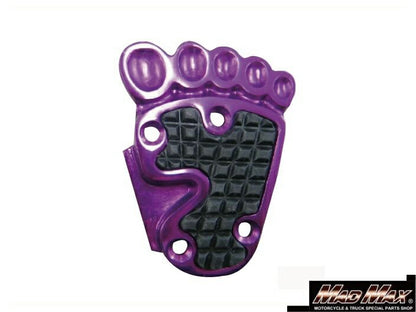Foot Brake Pedal Cover, Purple, Universal
