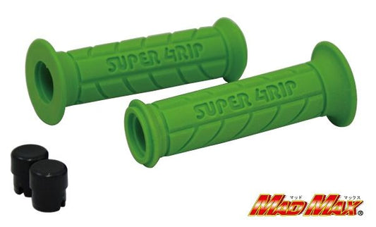 スーパーグリップ 貫通タイプ グリーン 120mm 汎用 7/8インチ(22.2mm)ハンドル用