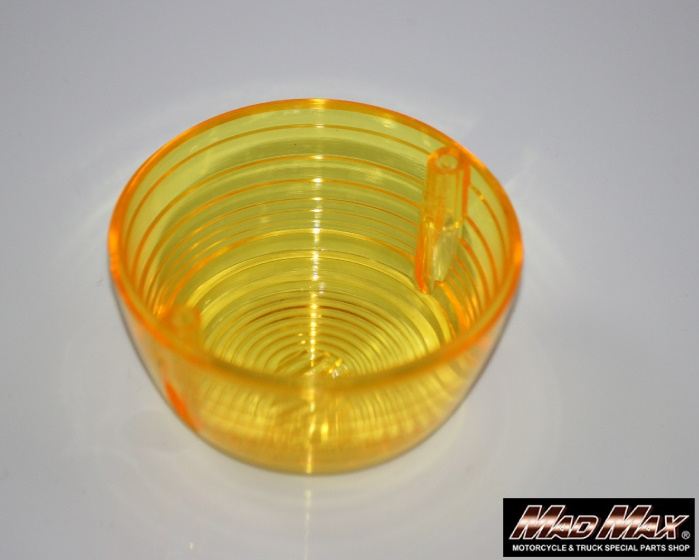 Winker Lens, Yellow, 1 piece, CB400F/CB750Four