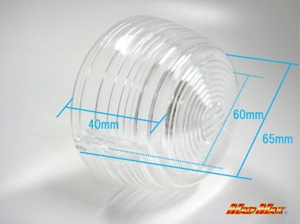 Winker lens clear 1 pc CB400F/CB750Four
