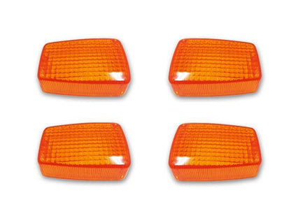 OEM-style Turn Signal Lenses, Amber, Set of 4 for CB750F/CB900F/CB1100F