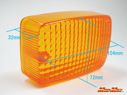 Genuine Type Blinker Lens Orange 1 pc. CB750F/CB900F/CB1100F