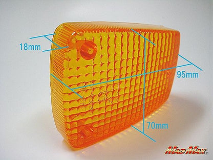 純正タイプ ウインカーレンズ オレンジ 2個セット CBX400F CBX550F