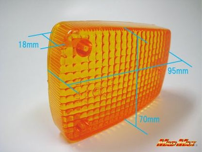 純正タイプ ウインカーレンズ オレンジ 1個 CBX400F CBX550F