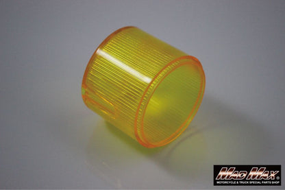 Round European Indicator Lens, Yellow, 1 pc, Universal