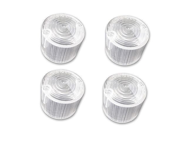 丸型ヨーロピアンウインカーレンズ クリア 4個セット 汎用