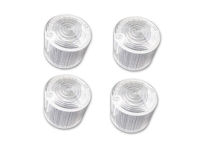 丸型ヨーロピアンウインカーレンズ クリア 4個セット 汎用