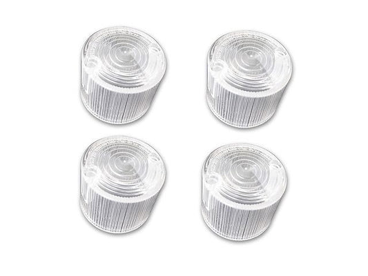 丸型ヨーロピアンウインカーレンズ クリア 4個セット 汎用