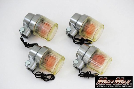 丸型ヨーロピアンウインカー 黄ばみ 4個セット 汎用