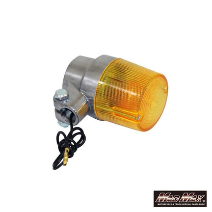 Round European Turn Signals, Yellow, Set of 4, Universal