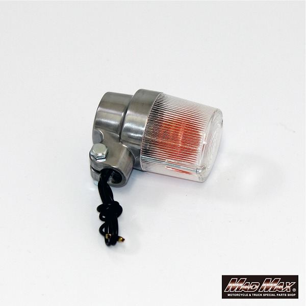 丸型ヨーロピアンウインカー クリア 1個 汎用