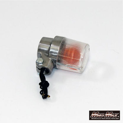 丸型ヨーロピアンウインカー クリア 1個 汎用