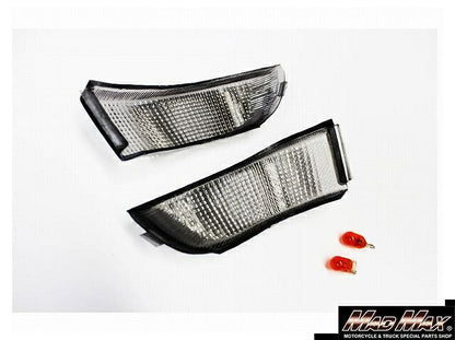 Winker Lens Set, Rear, Smoke - Dio/SR (AF18/AF25)