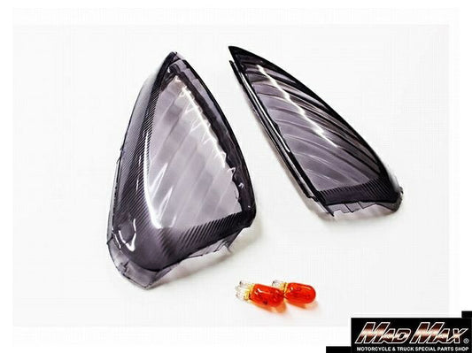 ウインカーレンズセット リア用 スモーク ライブディオ(AF34/AF35)