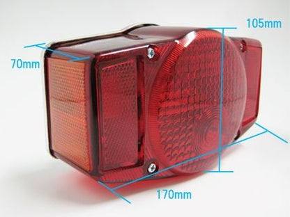 純正タイプ テールランプASSY レッド CB400F