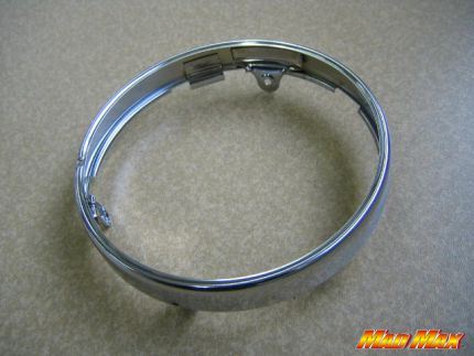カワサキ車用 ヘッドライトリム クロムメッキ ゼファー400/750 バリオス