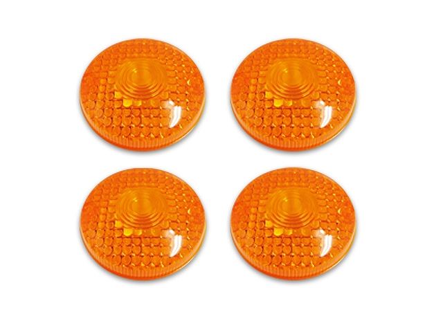ウインカーレンズ オレンジ 4個セット KH250/KH400 250SS/750SS