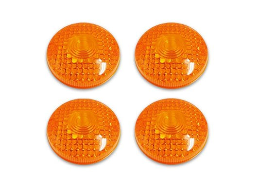 ウインカーレンズ オレンジ 4個セット KH250/KH400 250SS/750SS